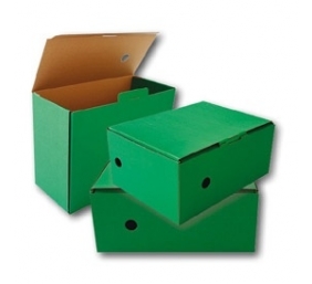 Archyvinė dėžė SMLT, 150x350x250mm, žalia, ekologiška  0830-310