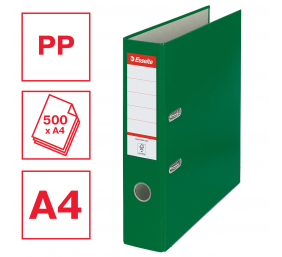 Segtuvas Esselte, A4/75 mm, ekonominis, žalias  0802-004