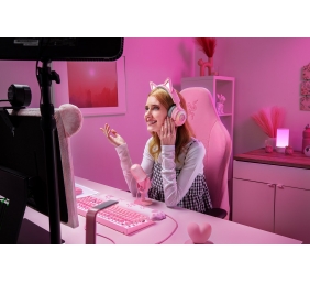 Razer | Headset | Kraken Kitty V3 Pro | Bluetooth | Over-Ear | Quartz