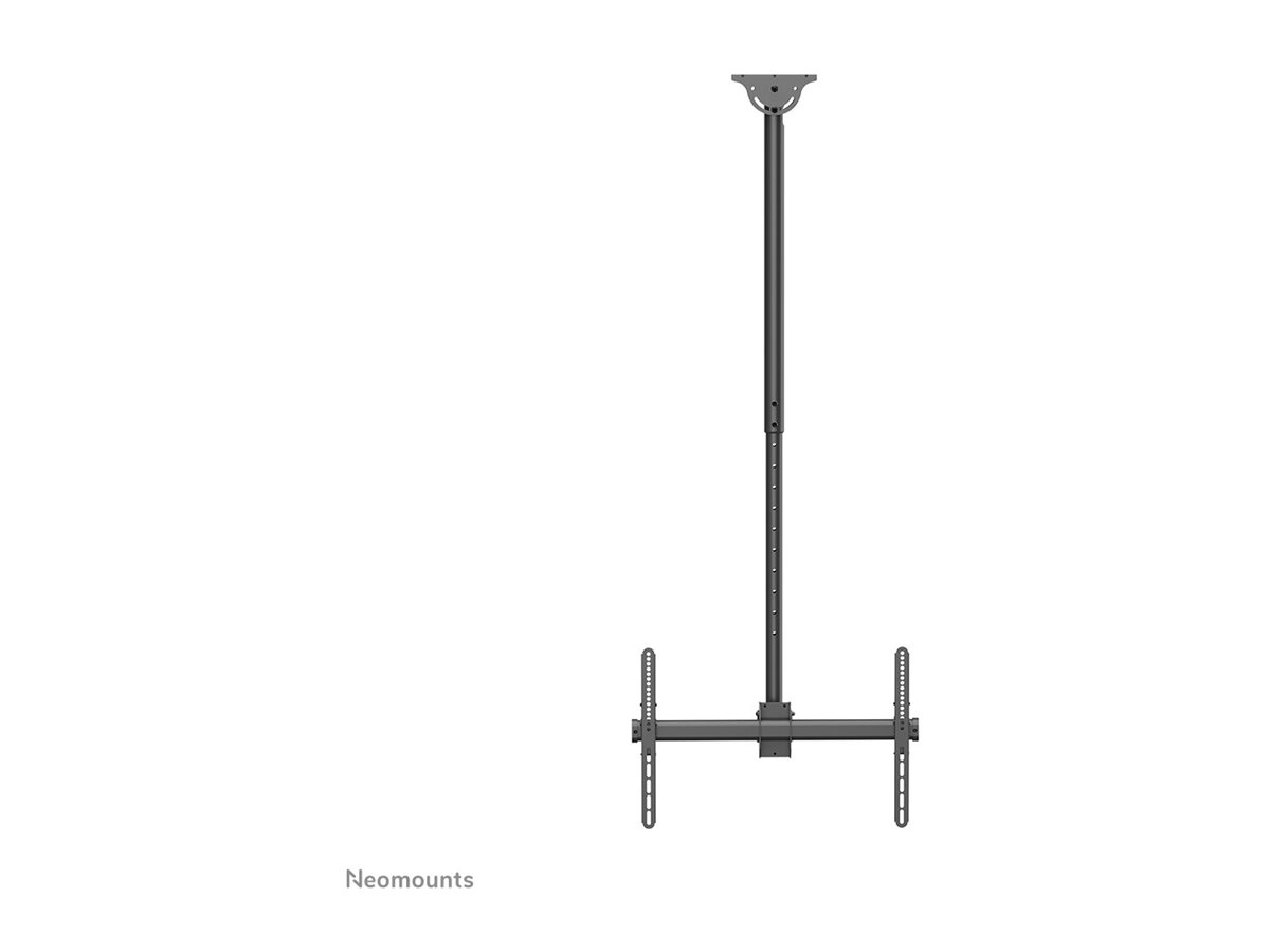 Neomounts CL35-440BL16L Monitor/TV Mount Ceiling | Adjustable Height, Rotate, Tilt, Swivel | 37-70 " | Maximum weight (capacity) 50 kg | Black