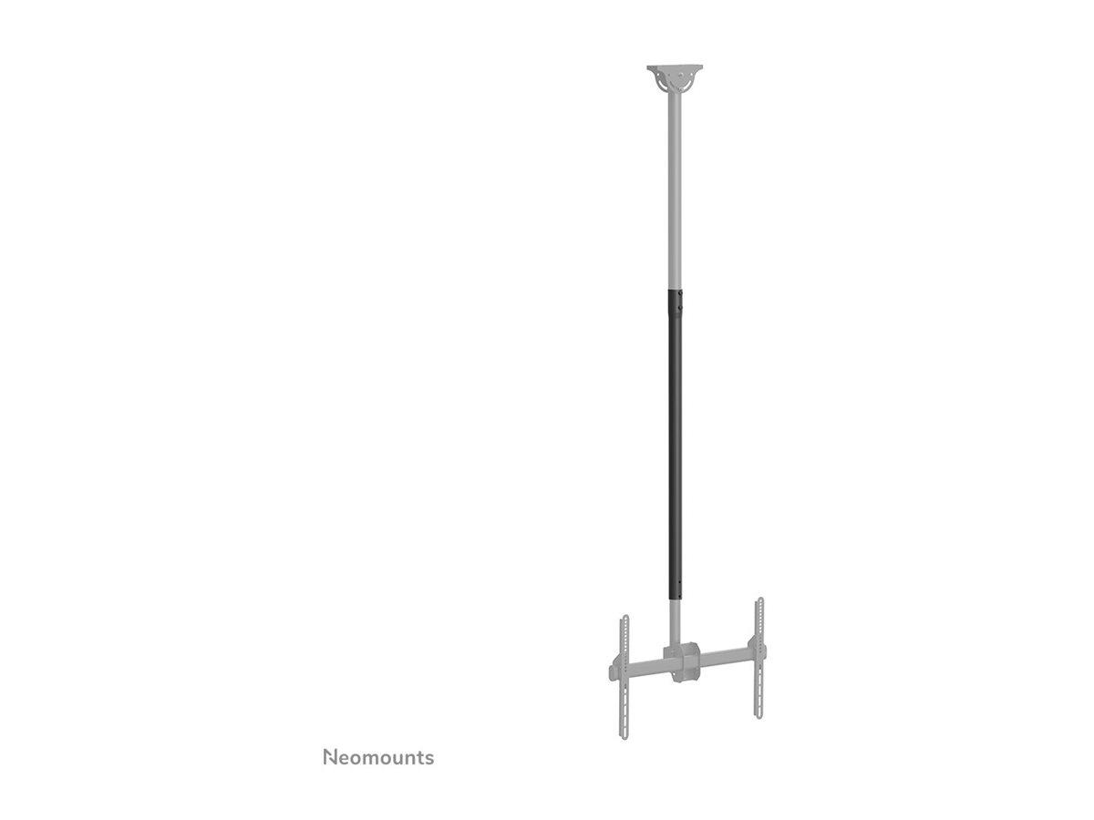 Neomounts CL35-440BL16L Monitor/TV Mount Ceiling | Adjustable Height, Rotate, Tilt, Swivel | 37-70 " | Maximum weight (capacity) 50 kg | Black