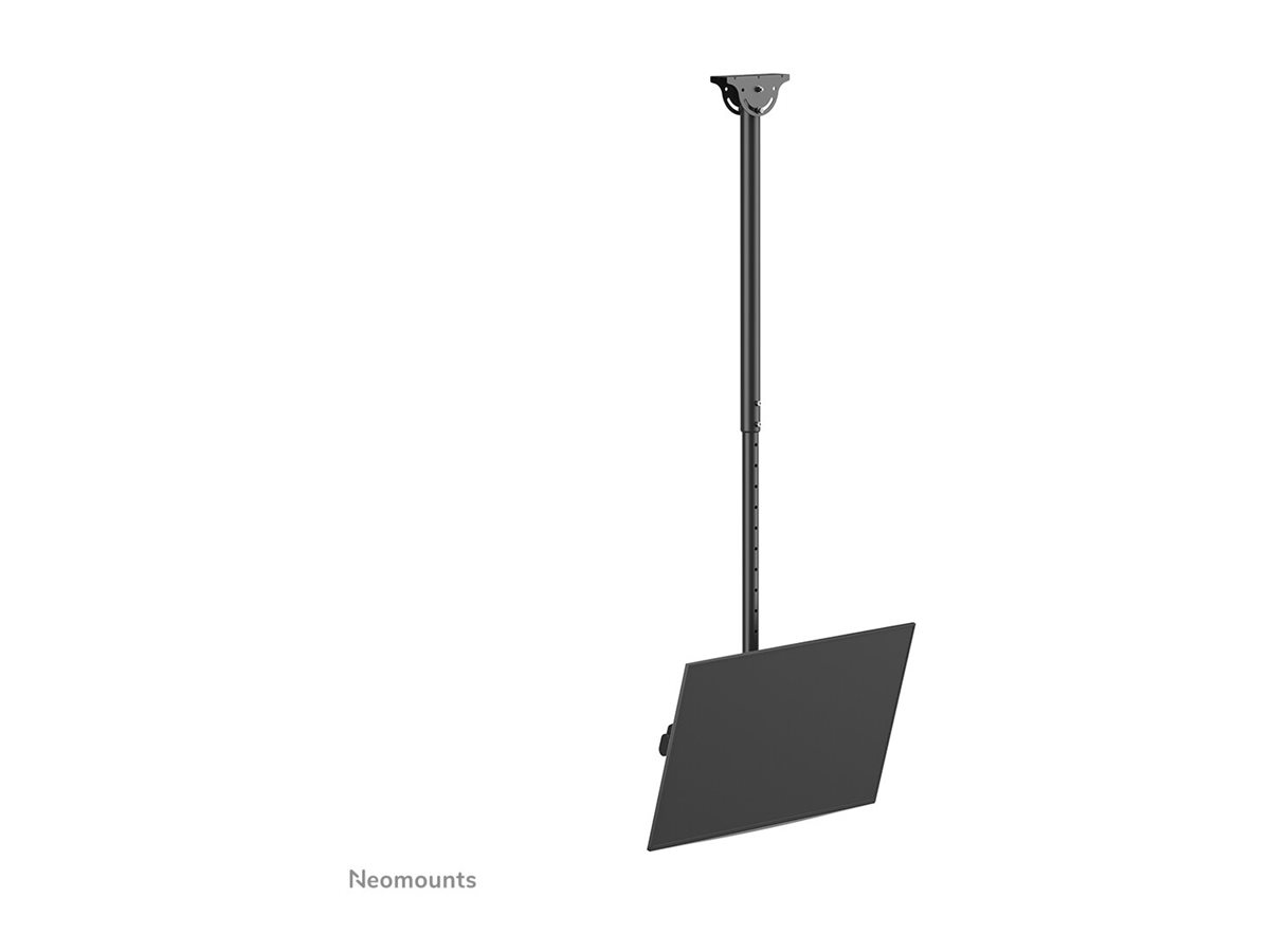 Neomounts CL35-440BL16L Monitor/TV Mount Ceiling | Adjustable Height, Rotate, Tilt, Swivel | 37-70 " | Maximum weight (capacity) 50 kg | Black