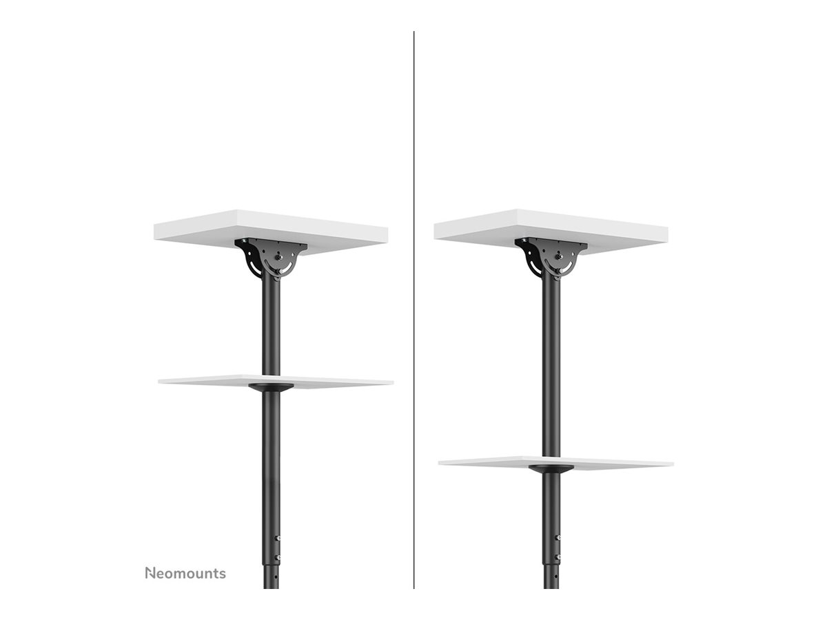 Neomounts CL35-440BL16L Monitor/TV Mount Ceiling | Adjustable Height, Rotate, Tilt, Swivel | 37-70 " | Maximum weight (capacity) 50 kg | Black