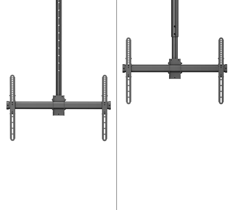 Neomounts CL35-440BL16L Monitor/TV Mount Ceiling | Adjustable Height, Rotate, Tilt, Swivel | 37-70 " | Maximum weight (capacity) 50 kg | Black
