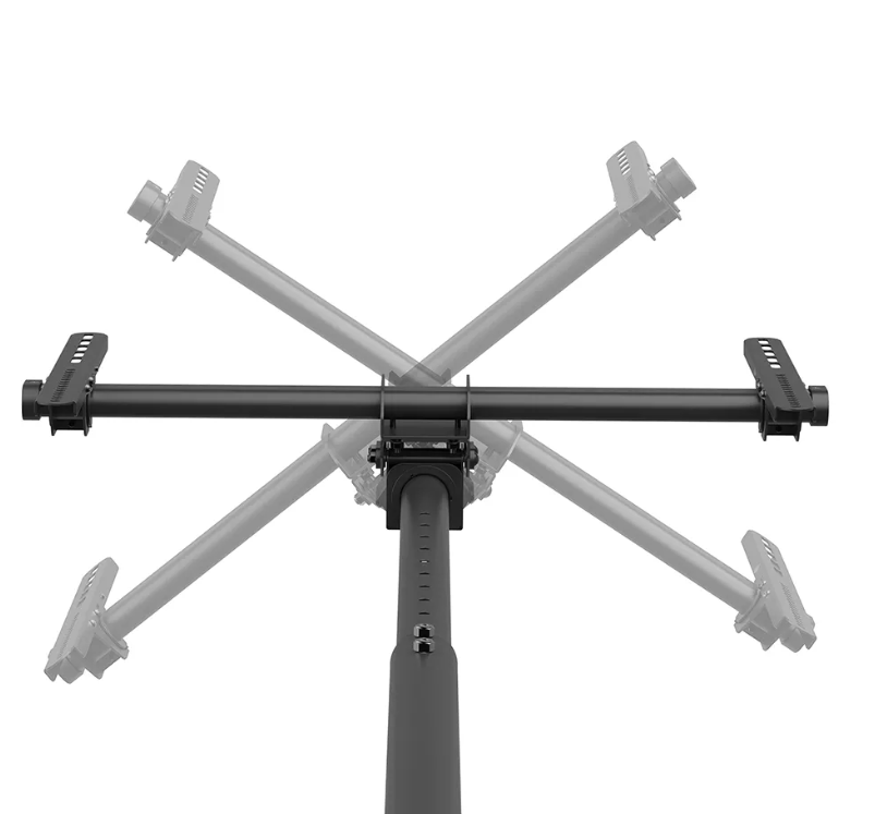 Neomounts CL35-440BL16L Monitor/TV Mount Ceiling | Adjustable Height, Rotate, Tilt, Swivel | 37-70 " | Maximum weight (capacity) 50 kg | Black