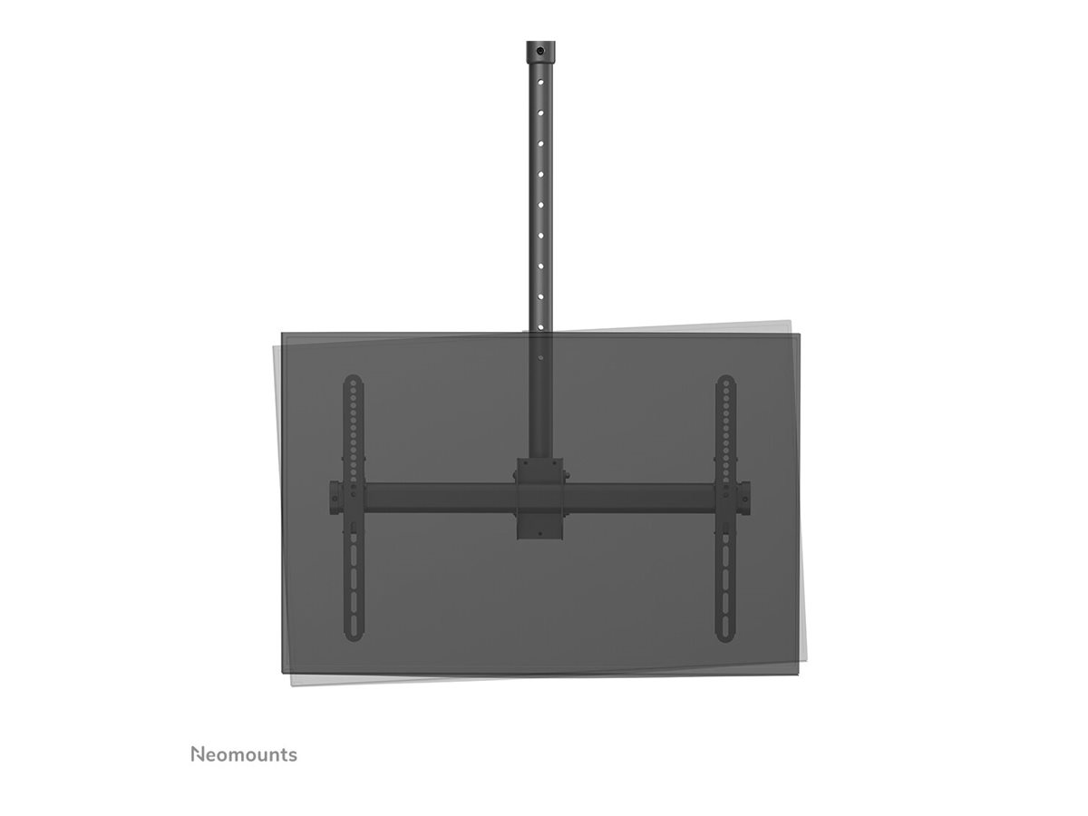 Neomounts CL35-440BL16L Monitor/TV Mount Ceiling | Adjustable Height, Rotate, Tilt, Swivel | 37-70 " | Maximum weight (capacity) 50 kg | Black
