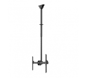 Neomounts CL35-440BL16L Monitor/TV Mount Ceiling | Adjustable Height, Rotate, Tilt, Swivel | 37-70 " | Maximum weight (capacity) 50 kg | Black
