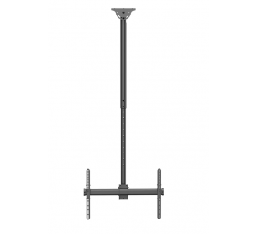 Neomounts CL35-440BL16L Monitor/TV Mount Ceiling | Adjustable Height, Rotate, Tilt, Swivel | 37-70 " | Maximum weight (capacity) 50 kg | Black