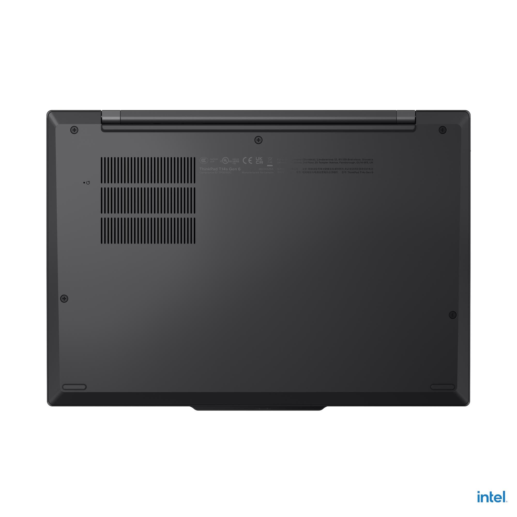 Lenovo ThinkPad T14s G6 Intel | Black | 14 " | IPS | WUXGA | 1920 x 1200 pixels | Anti-glare | Intel Core Ultra 5 | 228V | 32 GB | Soldered LPDDR5x | Solid-state drive capacity 512 GB | Intel Arc Graphics 130V | Windows 11 Pro | 802.11be | Bluetooth versi