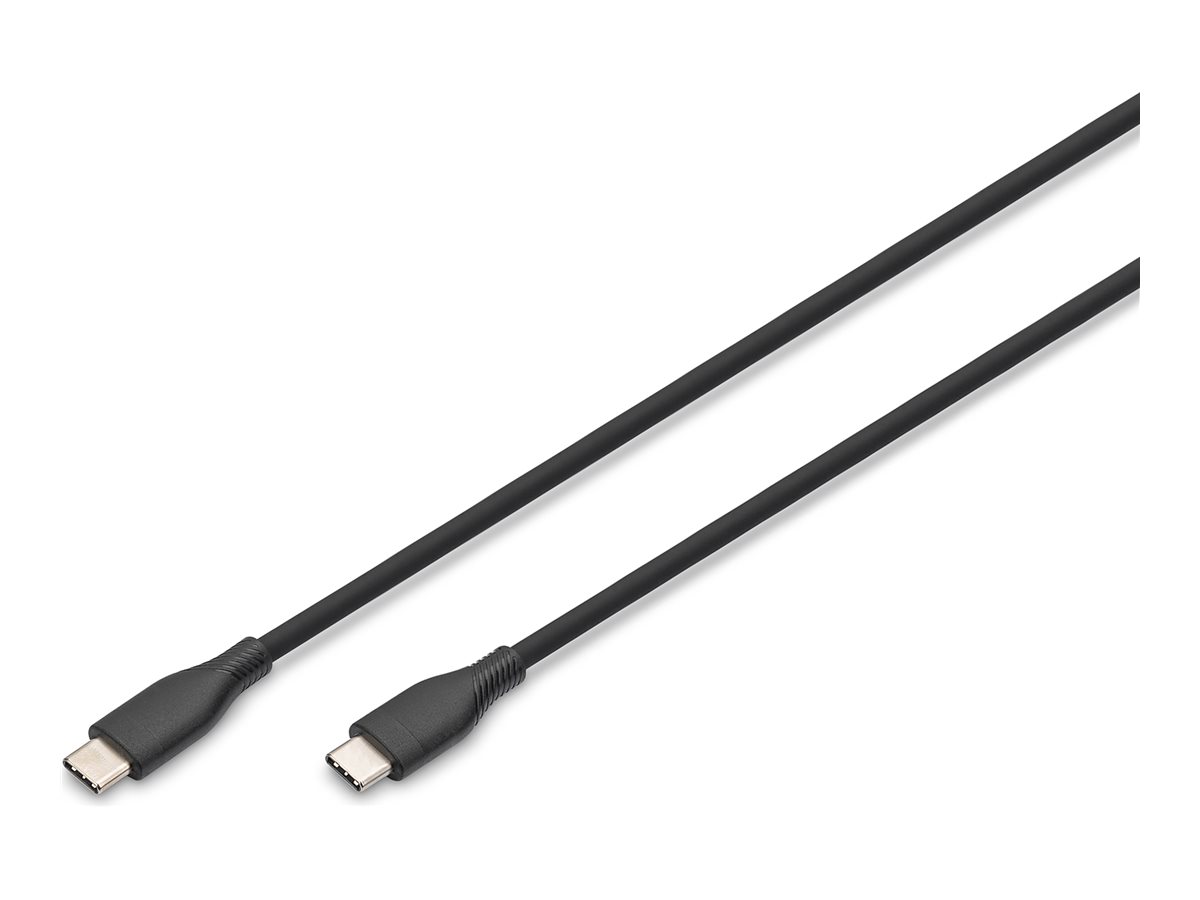 Digitus Silicone connection cable, 0.5 m | AK-300341-005-S | USB-C to USB-C