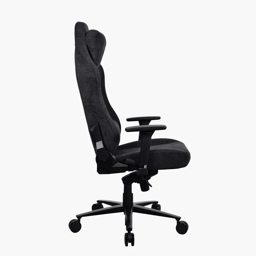 Arozzi Soft Fabric/Metal/Aluminium | Gaming Chair | Vernazza Soft Fabric | Pure Black