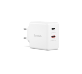 Lenovo Dual USB-C 65W GaN Charger | USB-C | 65 W | Charger