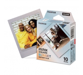 Fujifilm Instax Square Sunset Instant Film, 10 Sheets