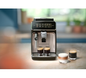 Philips LatteGo 3300 Series EP3349/70 Kavos aparatas, Black/Silver