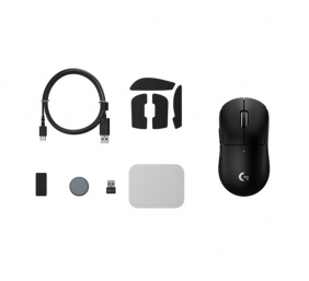 Logitech G PRO X SUPERLIGHT 2c Belaidė žaidimų pelė, RF Wireless, 44000 DPI, Juoda