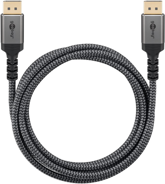 Goobay | DisplayPort Cable 2.0/2.1, 80 Gbit/s | 75686 | DisplayPort to  DisplayPort