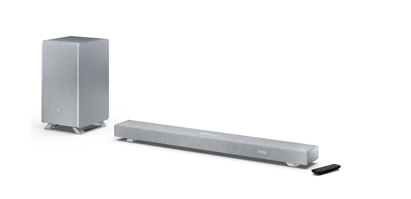 Sharp | 3.1.2 Dolby Atmos/DTS:X Soundbar with Wireless Subwoofer | HT-SBW53121(SL) | Bluetooth