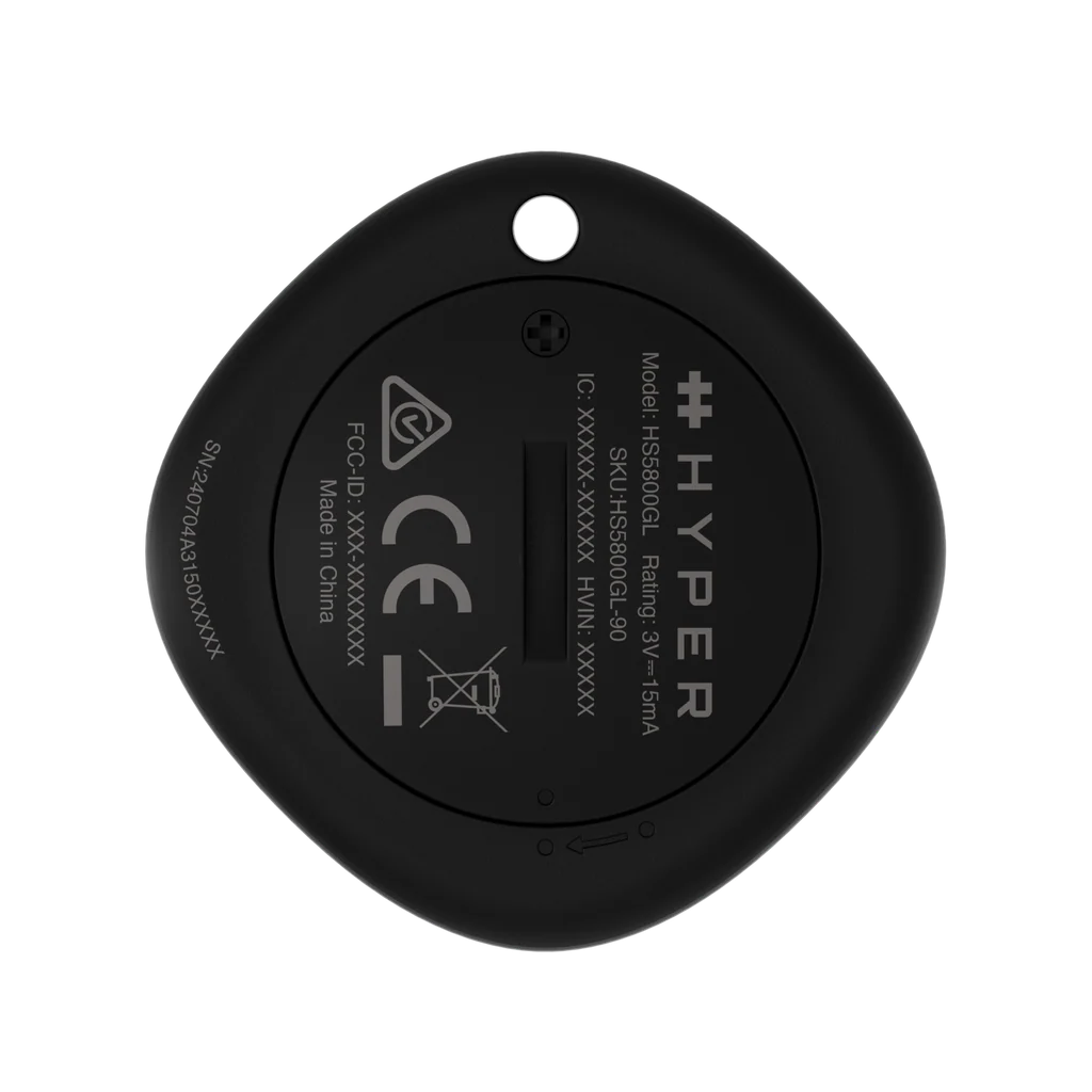 Hyper | HyperShield Universal Find My Locator/Tracker | HS5800BKGL | Black