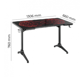 Up Up CyberArena RGB Žaidimo stalas (SPEC)