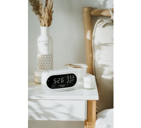 Adler LED clock with thermometer | AD 1186