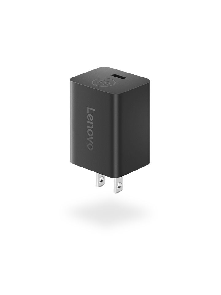 Lenovo | GaN Nano 65W Adapter | USB-C | AC Adapter