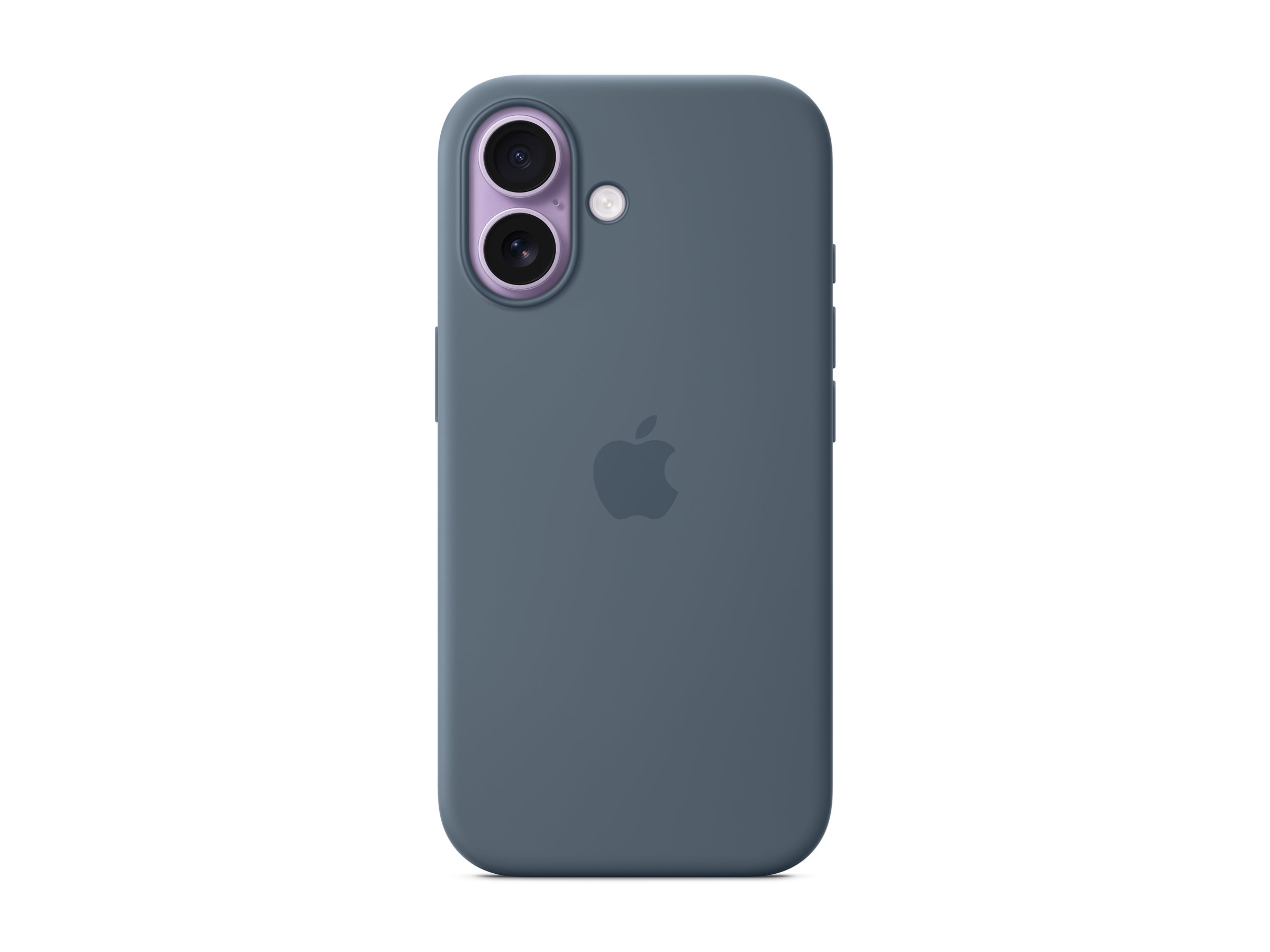 Apple iPhone 17 Silicone Case with MagSafe - Anchor Blue | Apple