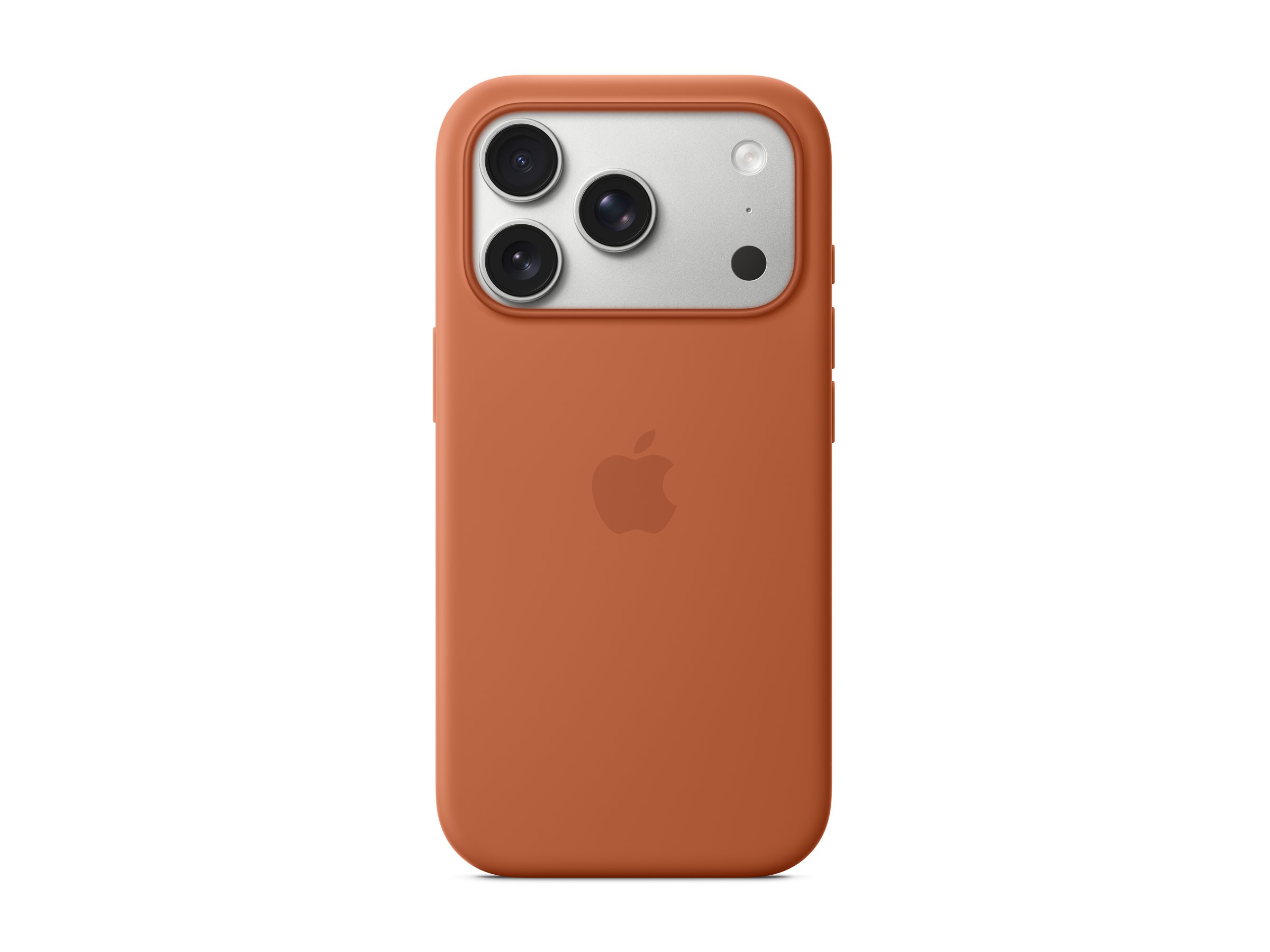 Apple iPhone 17 Pro Silicone Case with MagSafe – Terra Cotta | Apple