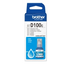 Brother BTD100C Rašalo papildymo buteliukas, Žydra