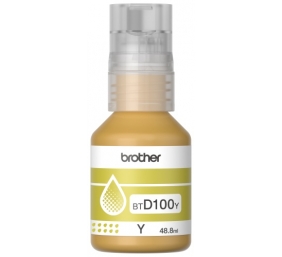 Brother BTD100Y Rašalo papildymo buteliukas, Geltona