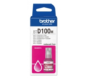 Brother BTD100M Rašalo papildymo buteliukas, Purpurinė