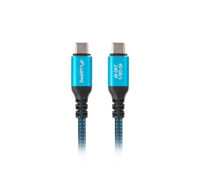 Lanberg USB-C M/M 4.0 CABLE 240W 8K 60HZ | CA-CMCM-44CU-0005-BK