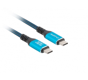 Lanberg USB-C M/M 4.0 CABLE 240W 8K 60HZ | CA-CMCM-44CU-0005-BK