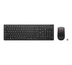 Lenovo Essential Wireless Combo Keyboard & Mouse Gen2 | Keyboard and Mouse Set | Wireless | Mouse included | Nordic | Black