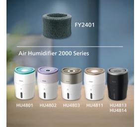 Humidifier filter | FY2401/30 | For Philips humidifier | Dark gray