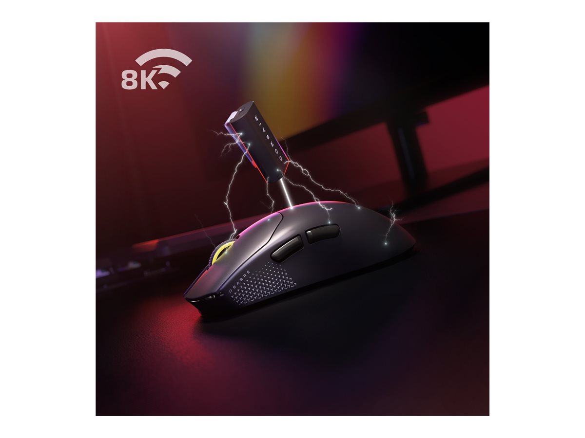 Corsair SABRE V2 PRO ULTRALIGHT | Gaming Mouse | Wireless | 2.4Ghz | Black