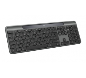 Logitech Signature Slim Solar+ K980 Belaidė klaviatūra, RF Wireless+Bluetooth, US Int, Graphite