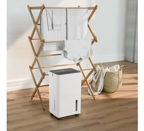 Duux Smart Dehumidifier | Bora | Suitable for rooms up to 30 m² | Water tank capacity 1.7 L | White