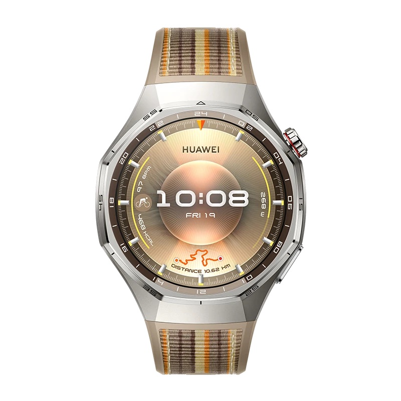 Huawei WATCH GT 6 Pro 46mm | Smart watch | GPS (satellite) | AMOLED | 1.47 inches | Waterproof | Brown