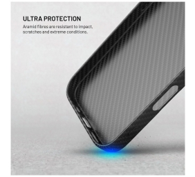 Fixed MagVelar | Back cover | Apple | iPhone 17 Pro | Aramid | Black | MagSafe Support