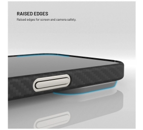 Fixed MagVelar | Back cover | Apple | iPhone 17 Pro Max | Aramid fibers | Black