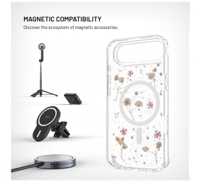 Fixed MagBloom | Back cover | Apple | iPhone Air | TPU | Blush Plum