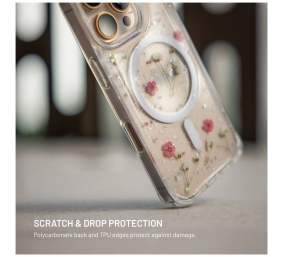 Fixed MagBloom | Back cover | Apple | iPhone 17 Pro | TPU | Blush Plum