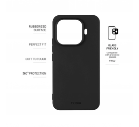 Fixed Story | Back cover | Xiaomi | 15T Pro | Rubberized | Black