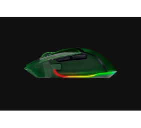 Razer | Basilisk V3 Pro 35K | Gaming Mouse | Wireless/Wired | Phantom Green Edition