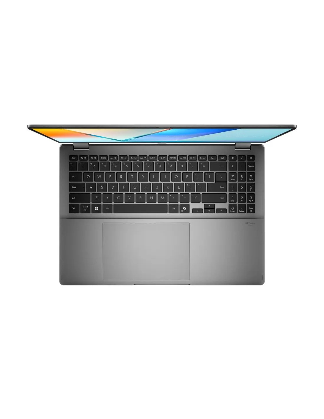 Asus Vivobook 16 Flip TP3607SH-RJ013W | Matte Gray | 16 " | OLED | Touchscreen | 3K | 2880 x 1800 pixels | 120 Hz | Glossy | Intel Core Ultra 7 | 258V | 32 GB | LPDDR5X | Solid-state drive capacity 1000 GB | NVIDIA GeForce RTX 5060 | GDDR7 | 8 GB | Window