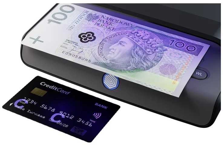 SAFESCAN | 55 Money Checking Machine | Black | Suitable for Banknotes | Number of detection points 3