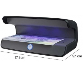 SAFESCAN | 55 Money Checking Machine | Black | Suitable for Banknotes | Number of detection points 3