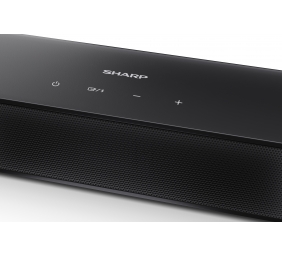 Sharp Compact 2.0 Soundbar | HT-SB121 | 120 W | Bluetooth | Black | Wireless connection