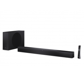 Sharp 2.1 Dolby Atmos/DTS Virtual:X Soundbar with Slim Wireless Subwoofer | HT-SBW310 | 330 W | Bluetooth | Black | Wireless connection