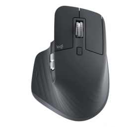 Logitech MX Master 3S Belaidė pelė RF Wireless + Bluetooth, 8000 DPI, Graphite
